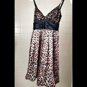 Leopard Lace Dress